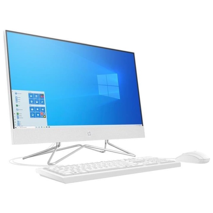 PC All-in-One HP 27-dp0028nf - 27 FHD - Pentium G6400T - RAM 8Go - Sto