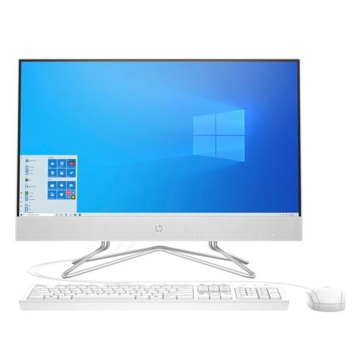 PC All-in-One HP 27-dp0028nf - 27 FHD - Pentium G6400T - RAM 8Go - Sto