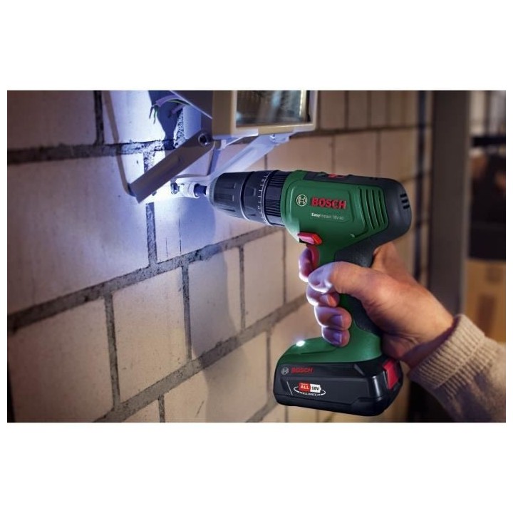 Perceuse visseuse a percussion Bosch EasyImpact 18V40 (SANS batterie,