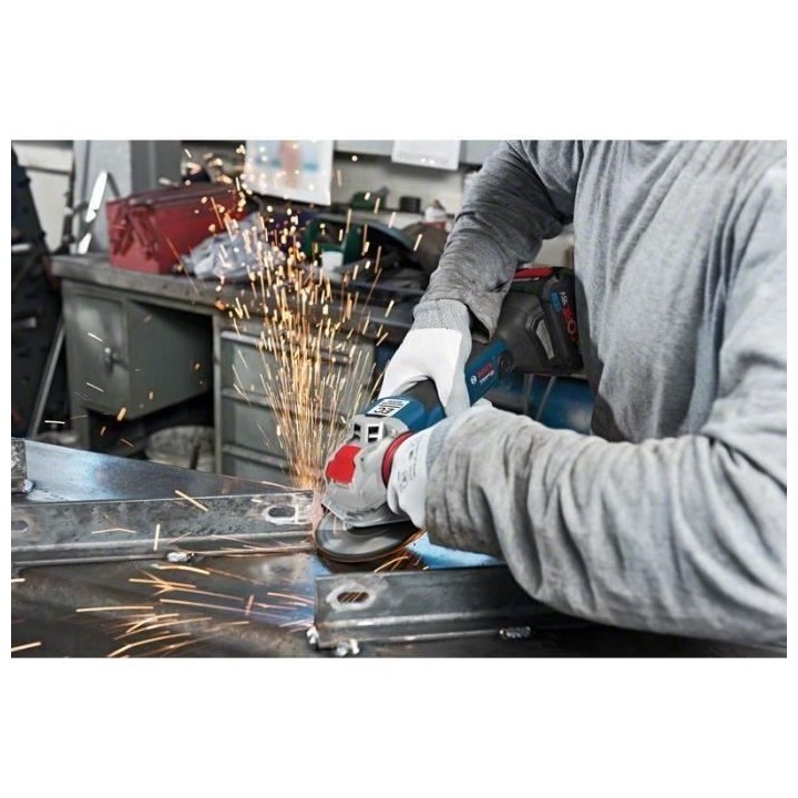 Meuleuse angulaire Bosch Professional X-LOCK GWX 18V-10 sans batterie
