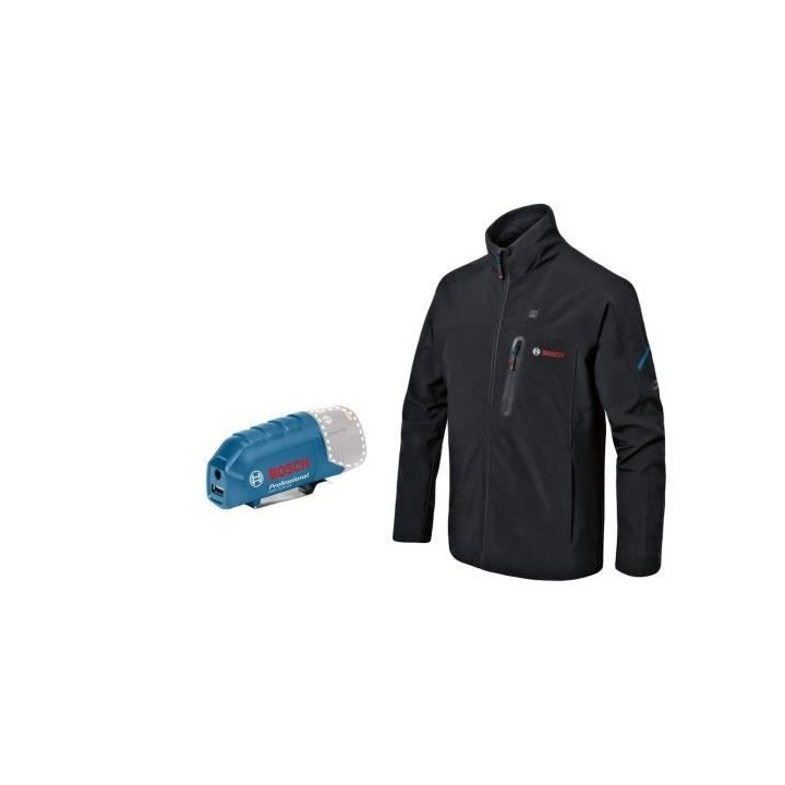 Veste chauffante Bosch Professional GHJ 12+18V XA taille 3XL sans batt