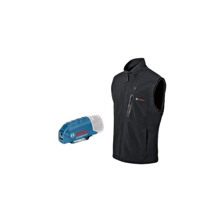 Veste chauffante Bosch Professional GHV 12+18V XA taille 3XL, sans bat