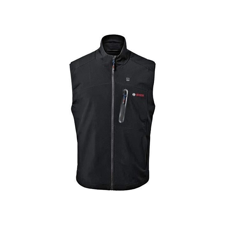 Veste chauffante Bosch Professional GHV 12+18V XA taille 2XL, avec bat