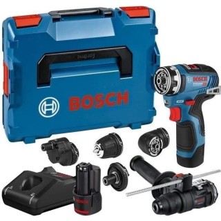 Perceuse-visseuse Bosch Professional GSR 12V-35 FC + 2 batteries 3,0 A