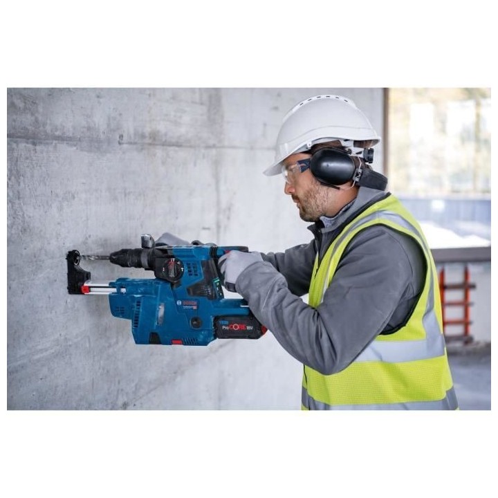 Perforateur Bosch Professional GBH 18V-28CF 3,3J avec dispositif d'asp
