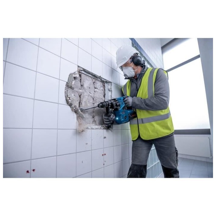 Perforateur Bosch Professional GBH 18V-28CF 3,3J avec dispositif d'asp