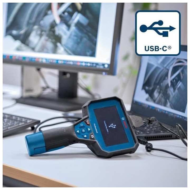 Caméra d'inspection Bosch Professional GIC 12V-4-23 C, a piles - 0601