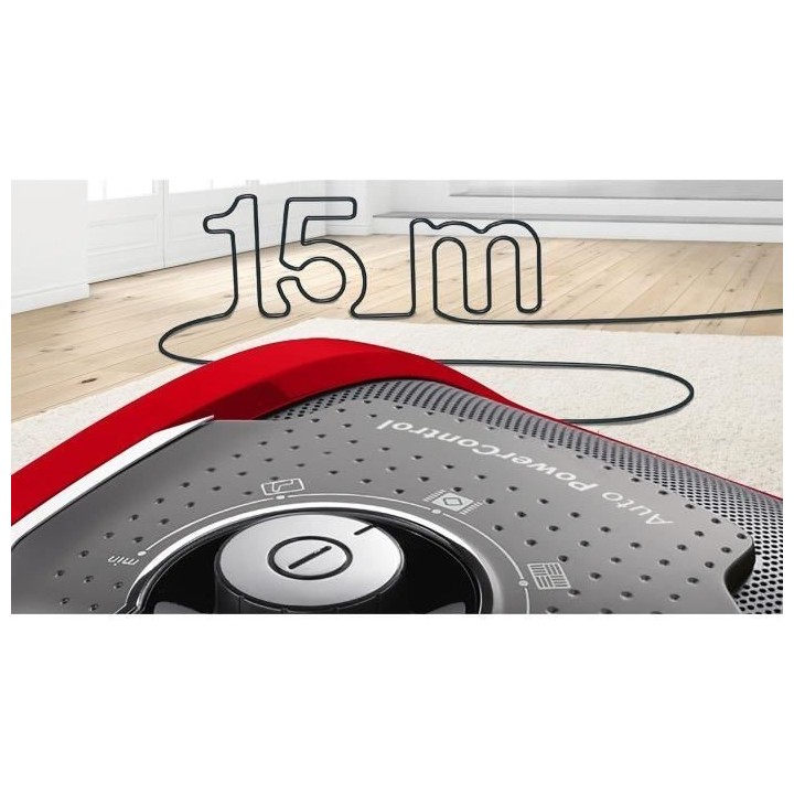 Aspirateur avec sac BOSCH GL80 ProAnimal Rouge -BOSCH BGB8PET1 - 650 W
