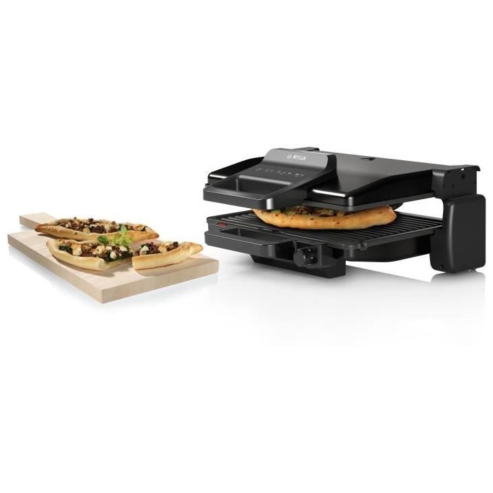 Grille-Viande - BOSCH - TCG3323 - Noir Mat - 2000W - thermostat 5 nive