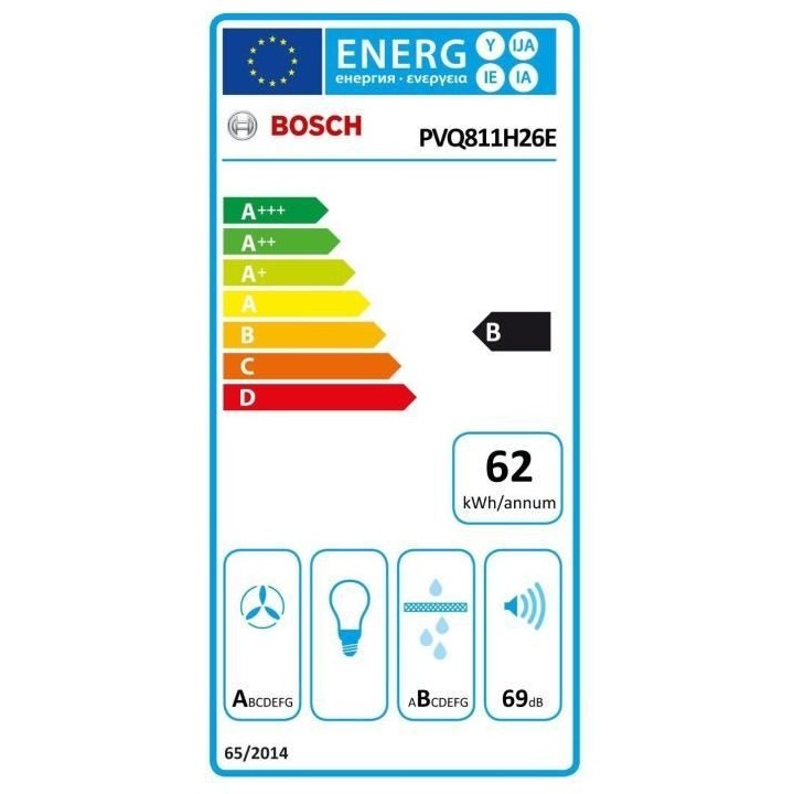 Table induction Aspirante - BOSCH SER6 - PVQ811H26E Noir - 4-foyers -