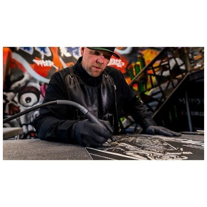 Fraise en carbure de tungstene haute longévité Dremel Max 9903 - ø3