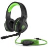 Pack Gaming HP - Casque de jeu 400 et Souris de jeu 200 - Noir et vert