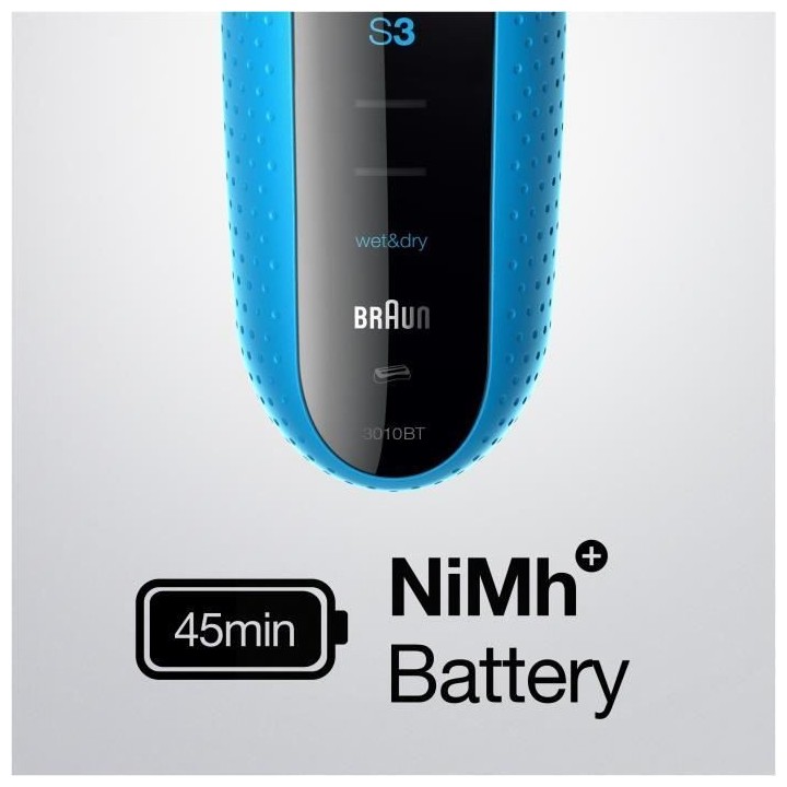 Rasoir électrique barbe homme - BRAUN - Series 3 Shave & Style 3010BT