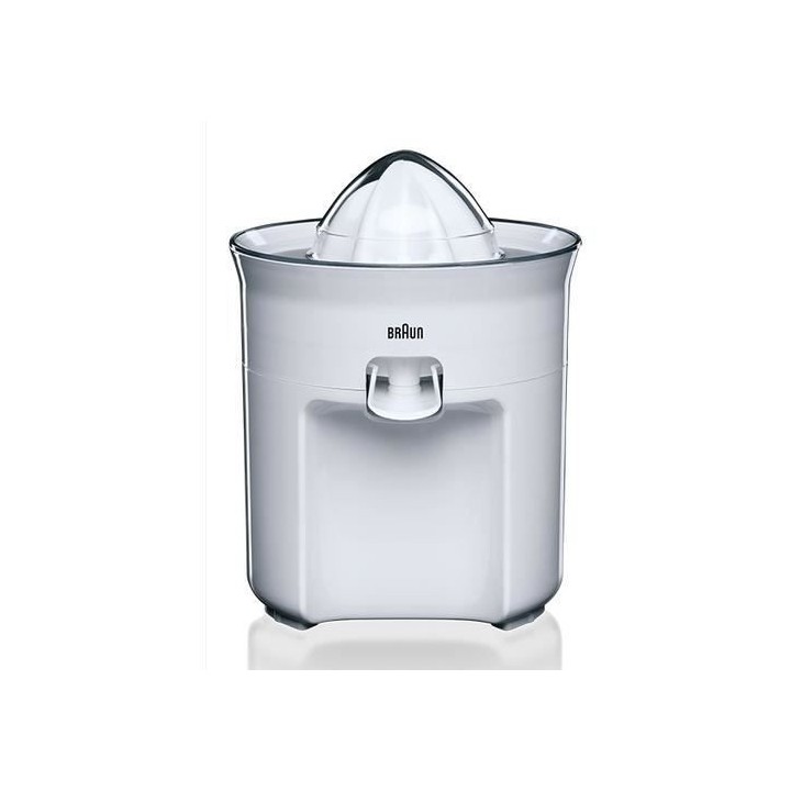 Presse-agrumes électrique BRAUN CJ3050WH - 60W - Blanc - Bec anti-gou