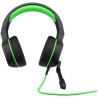 Pack Gaming HP - Casque de jeu 400 et Souris de jeu 200 - Noir et vert