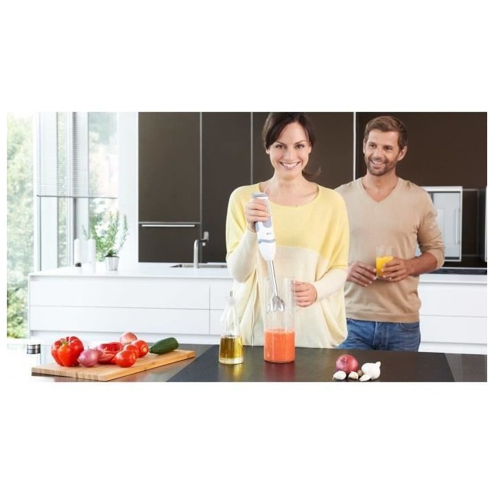 Pied mixeur - BRAUN - MultiQuick 5 Vario MQ5245WH - Moteur 1000 W - 21
