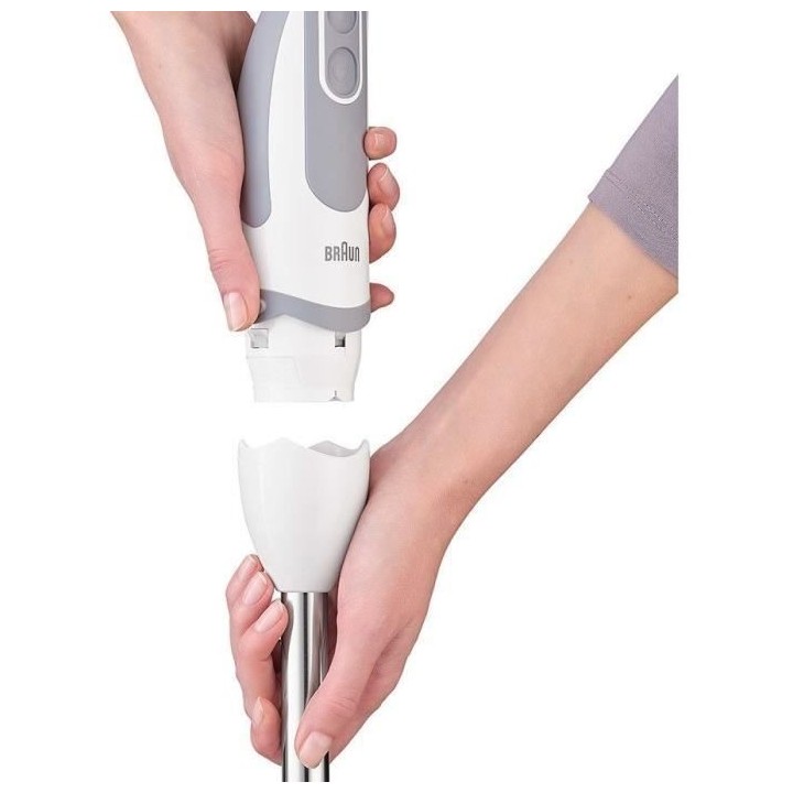 Pied mixeur - BRAUN - MultiQuick 5 Vario MQ5245WH - Moteur 1000 W - 21