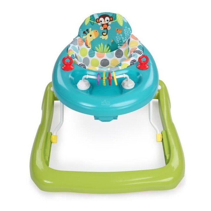 Trotteur Yupala BRIGHT STARTS Giggling Safari - Mixte - Vert - Musical