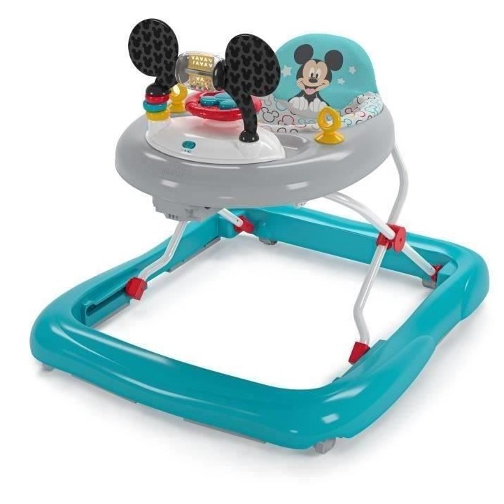 BRIGHT STARTS Trotteur bébé Disney baby Mickey - Lumineux et Musical