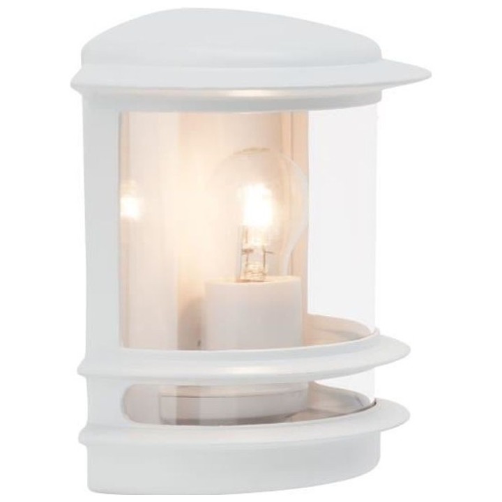 Applique murale extérieure Hollywood - Brilliant - Blanc - Ampoule E2
