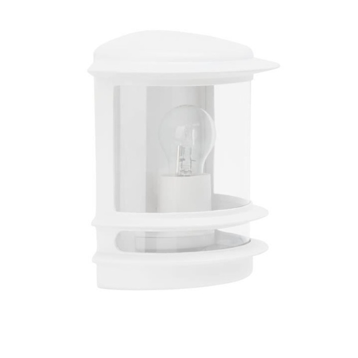 Applique murale extérieure Hollywood - Brilliant - Blanc - Ampoule E2