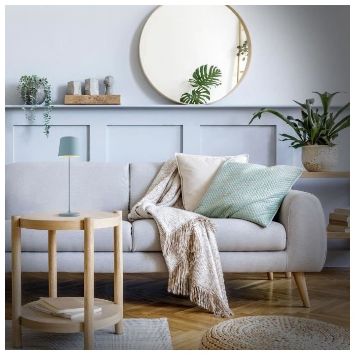 Lampe a poser LED KAAMI BRILLIANT - Nordique Bleu - Métal/Plastique -