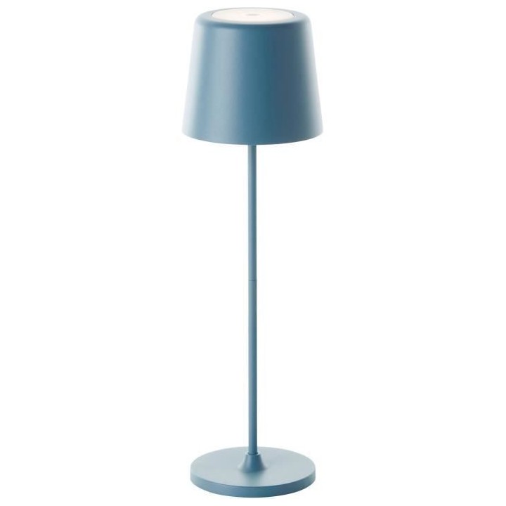Lampe a poser LED KAAMI BRILLIANT - Nordique Bleu - Métal/Plastique -