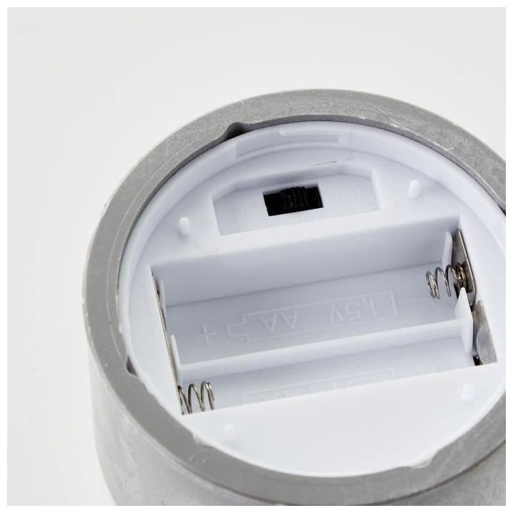 Lot 3 Lampes a poser LED BOUGIE BRILLIANT - 2500K - Plastique et verre