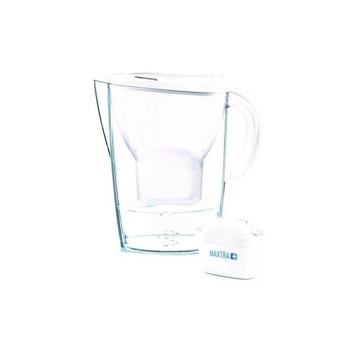 Carafe filtrante - BRITA - MARELLA - Blanc - 6 filtres MAXTRA +