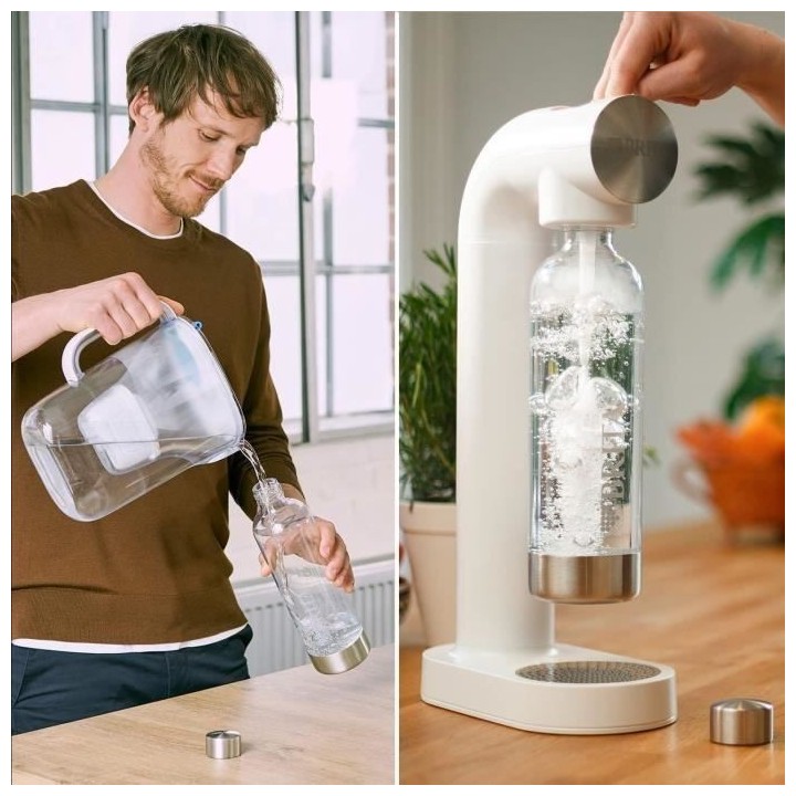 Machine a eau pétillante BRITA sodaONE - blanche
