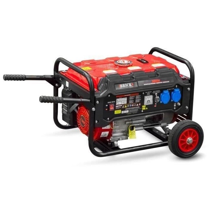 Groupe électrogene Essence - BRICK BG3002RV - Générateur max 3000W