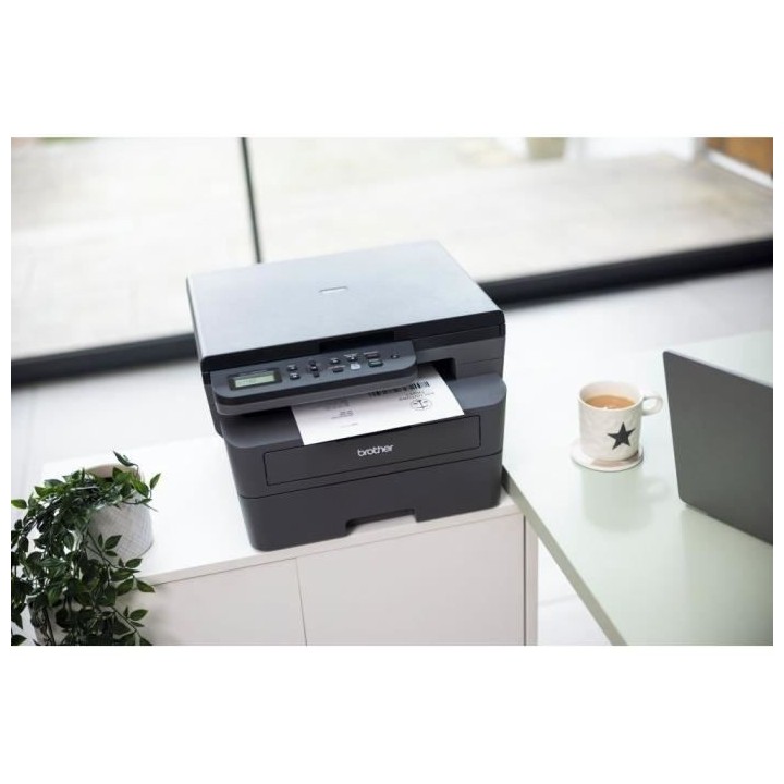 Imprimante Laser Monochrome Brother DCP-L2620DW avec Wifi et impressio