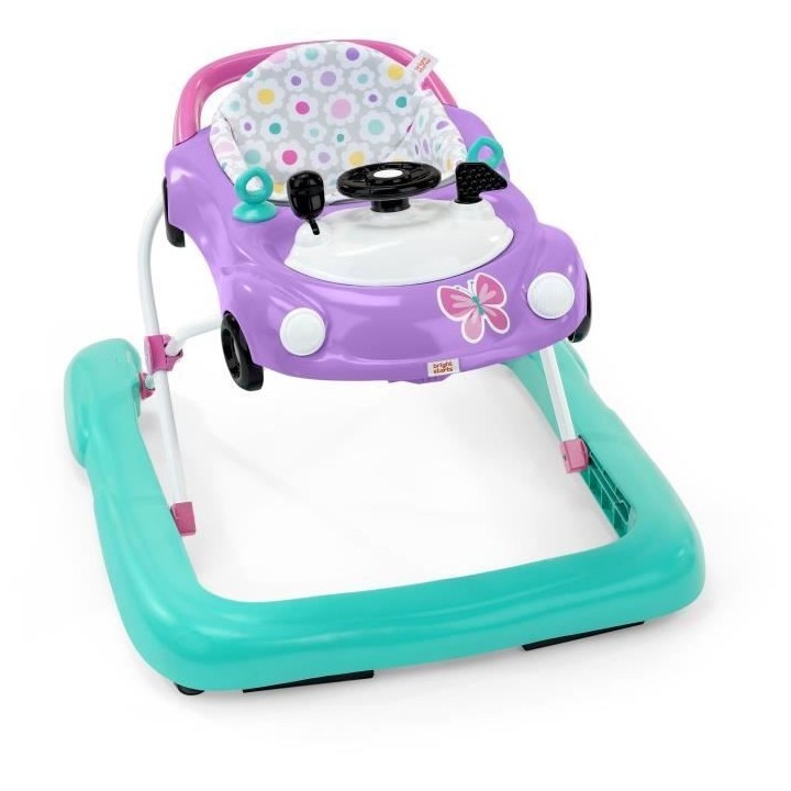 BRIGHT STARTS Trotteur 3 en 1, petit bolide, 3 modes de jeux évolutif