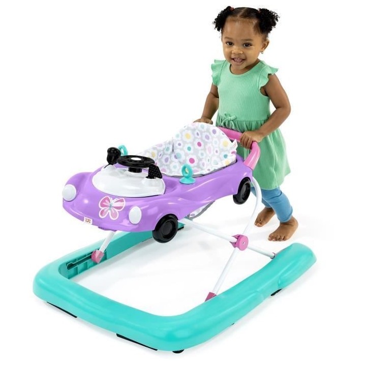 BRIGHT STARTS Trotteur 3 en 1, petit bolide, 3 modes de jeux évolutif