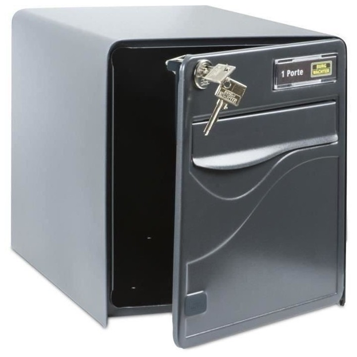 Boîte aux lettres BURG WACHTER BALTIC 1 Porte - Sur pied -Acier galva