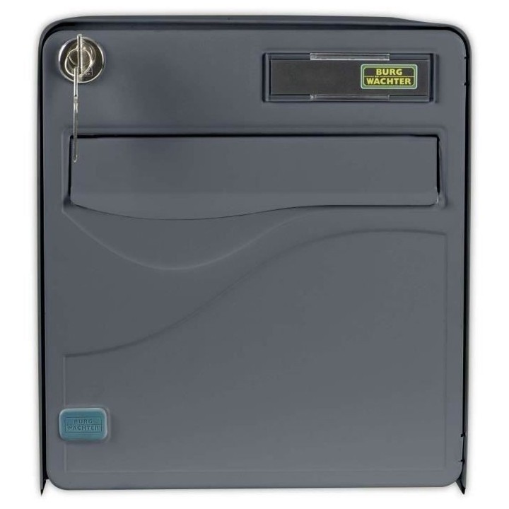 Boîte aux lettres BURG WACHTER BALTIC 1 Porte - Sur pied -Acier galva