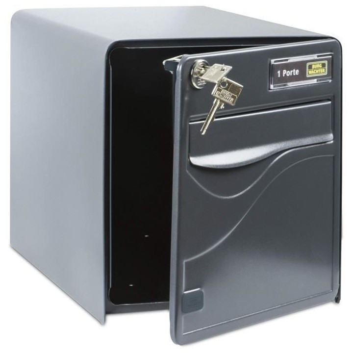 Boîte aux lettres BURG WACHTER BALTIC 1 Porte - Sur pied -Acier galva