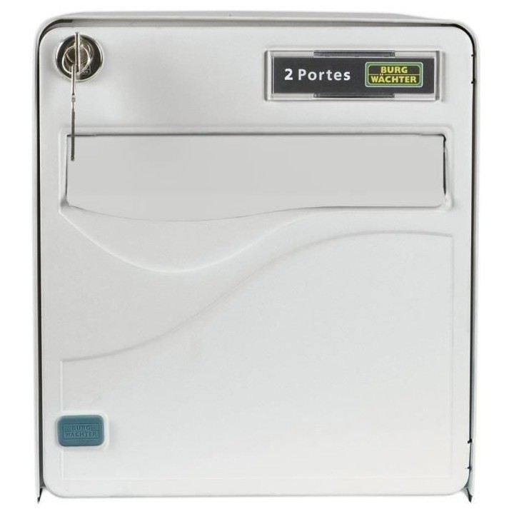 Boîte aux lettres BURG WACHTER BALTIC 2 Portes - Sur pied - Acier gal