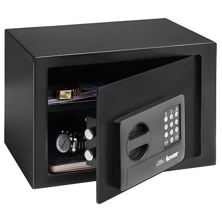 Coffre fort Favor S5 E - BURG WACHTER - Serrure double panneton - 22 L