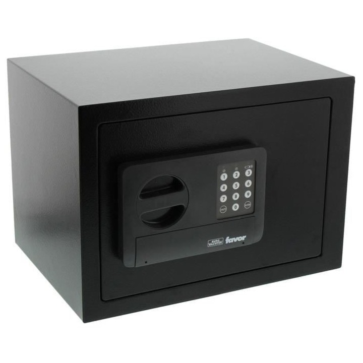 Coffre fort Favor S5 E - BURG WACHTER - Serrure double panneton - 22 L