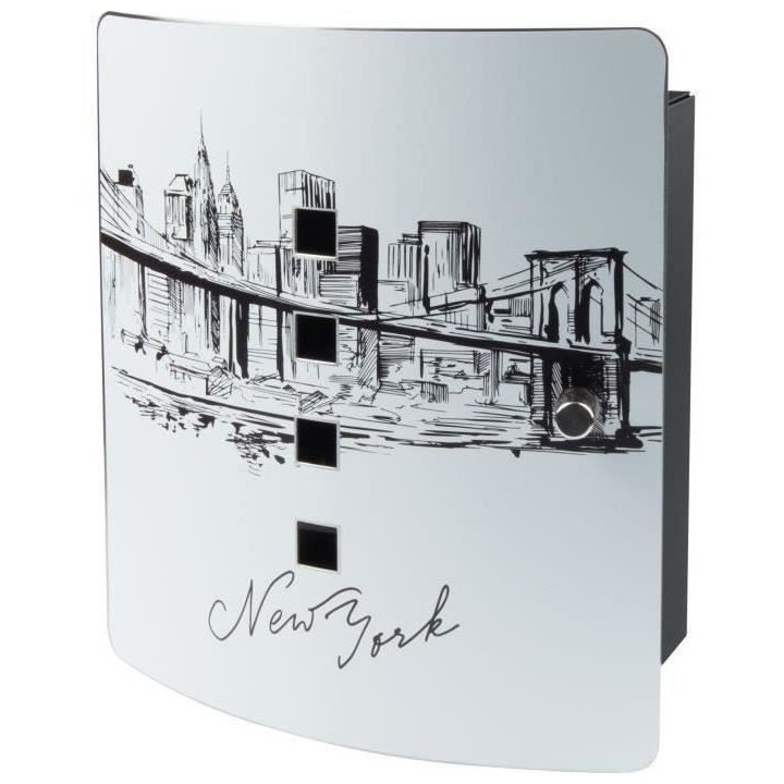 BURG-WÄCHTER Armoire a clés 6204/10 Ni Skyline NY