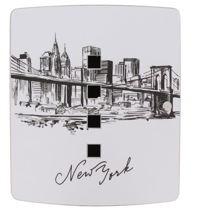 BURG-WÄCHTER Armoire a clés 6204/10 Ni Skyline NY