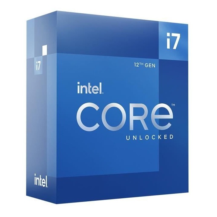 Processeur - INTEL - Core i7-12700K - 12 coeurs (8P+4E) - Socket LGA17