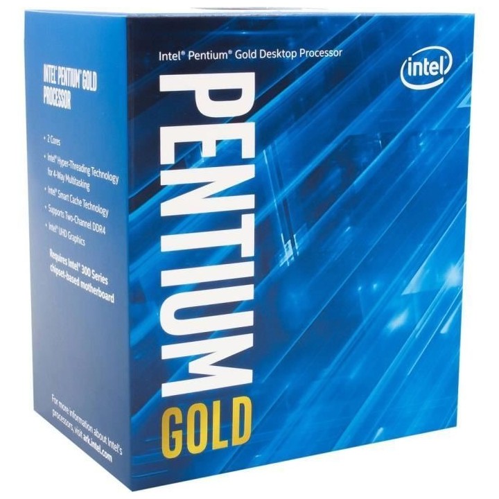 Processeur Intel Pentium Gold G-6600 (BX80701G6600) Socket LGA1200 (ch
