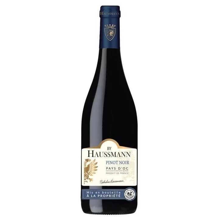 By Haussmann Pinot Noir Pays d'Oc - Vin rouge de Languedoc