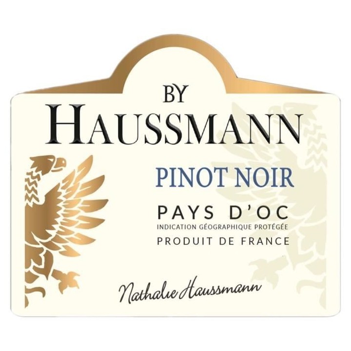 By Haussmann Pinot Noir Pays d'Oc - Vin rouge de Languedoc