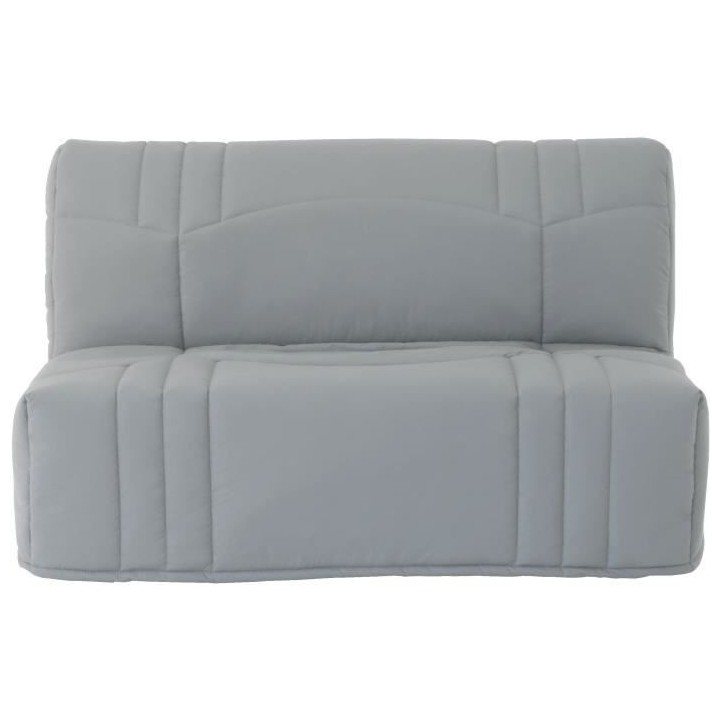 Banquette BZ DREAM - Tissu 100% Coton gris clair - Couchage 140x190 cm