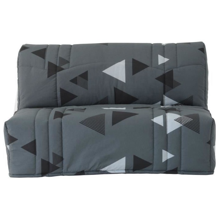 Banquette BZ DREAM - Gris bikini - 2 places - 100% coton - L 145 x P 1