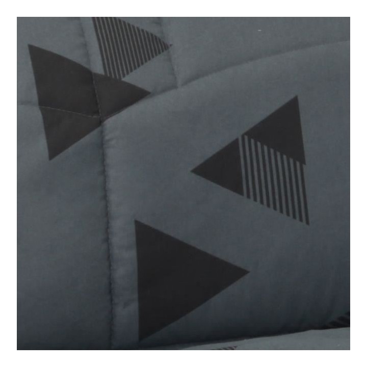 Banquette BZ DREAM - Gris bikini - 2 places - 100% coton - L 145 x P 1