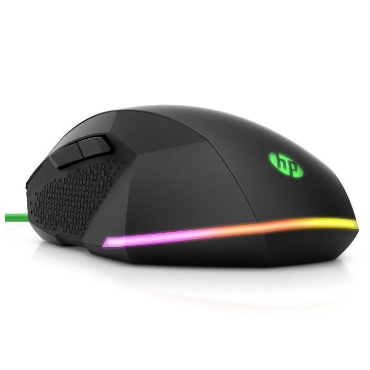 Souris de jeu 200 pour HP Pavilion - Filaire USB - 5 boutons - 3200 DP